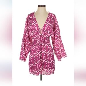 Zara Pink Paisley Mini Dress S $50 Retail